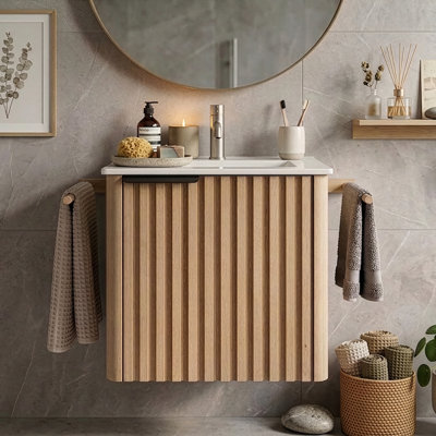 Meuble-lavabo simple mural 18 po Calix