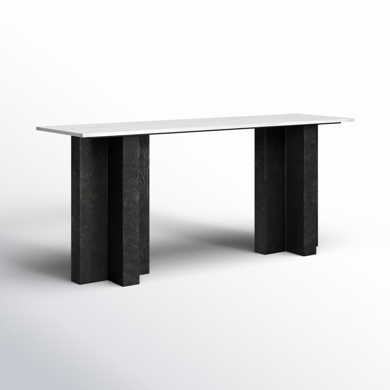Terrell 72'' W Marble Console Table