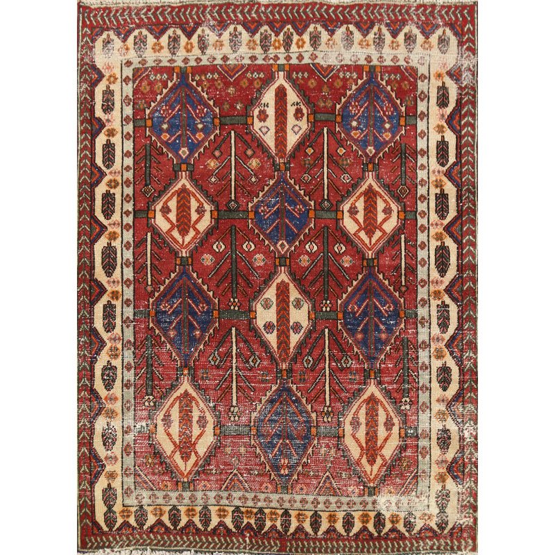 Tapis traditionnel géométrique 4 x 5