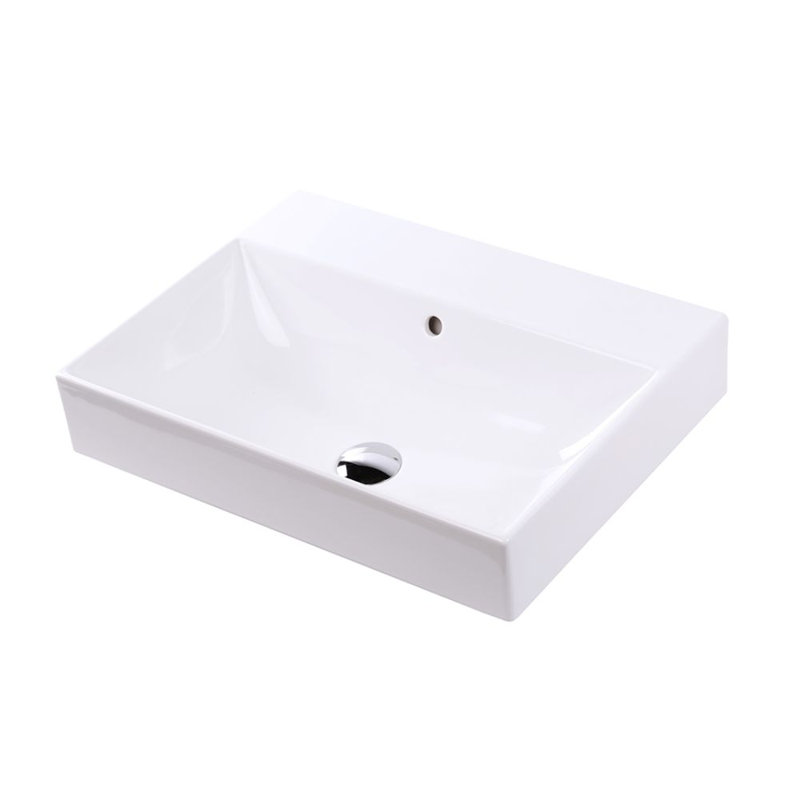 Aquasei 23.75'' L Bathroom Sink, 0 Hole