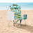 Lemon Pattern Aluminum Folding Backpack Beach Chair-92487727