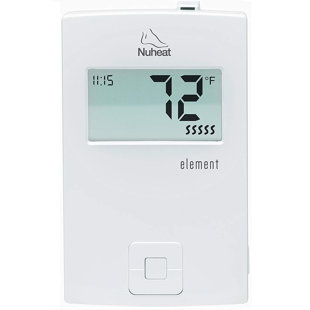 Blanc nuheat blanc non programmable