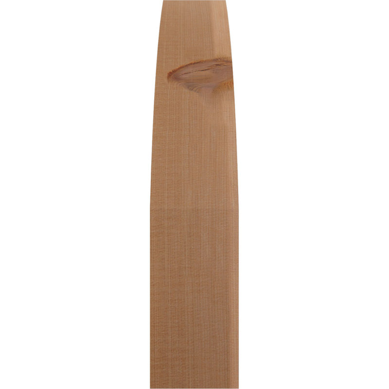 Genouillère Thorton, Cèdre rouge de l'Ouest de l 3 1/2 po (lisse), 10 po X P 18 po H
