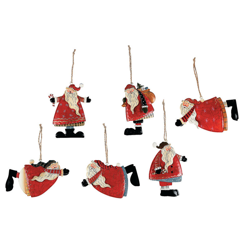 4'' Metal Shatterproof Hanging Figurine Ornament