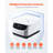 Centrifuge Machine 2/5/10/15/50ml Speed 500-4000rpm with 1 Rotor and Timer