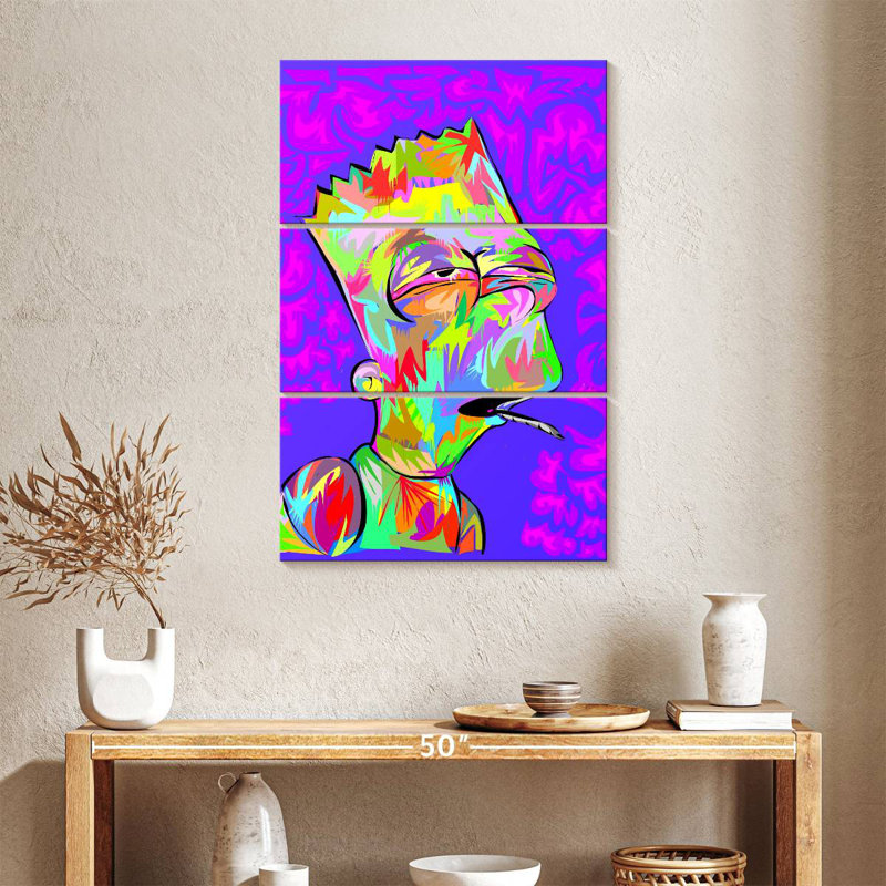 Bart's High, 38" H x 24" W