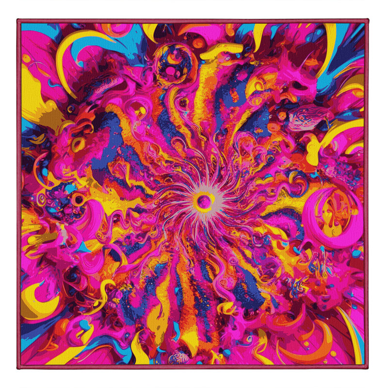 Radiant Harmony Rug, Square 4'