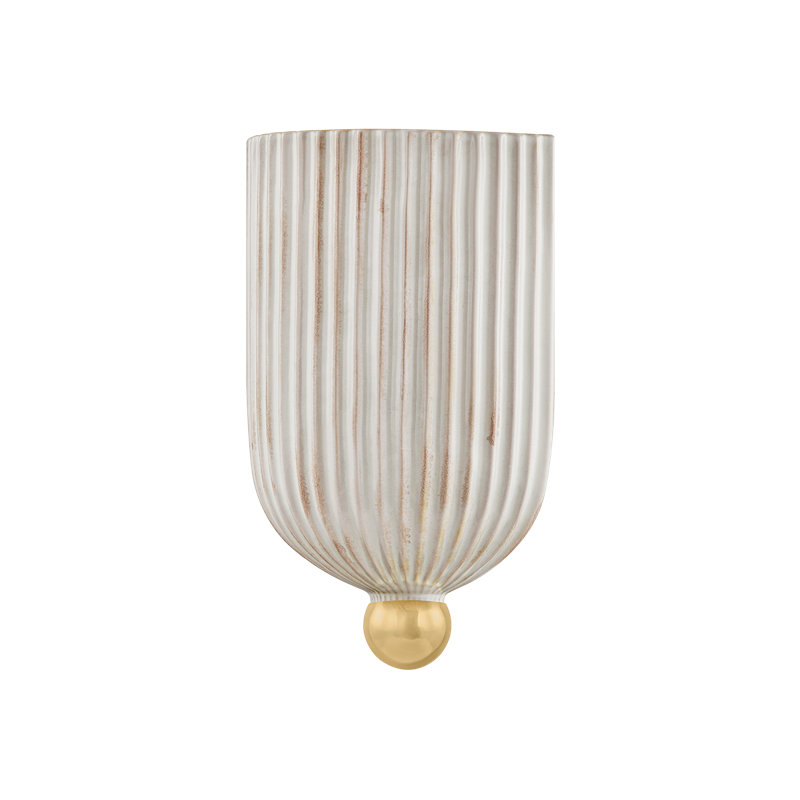 Amira 6.25" 1-Light Ceramic Wall Sconce