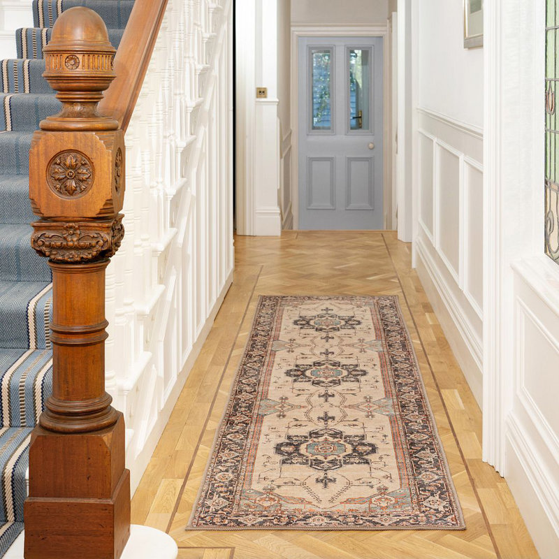 Vintage Look Area Rug, Runner 60 x 240 cm