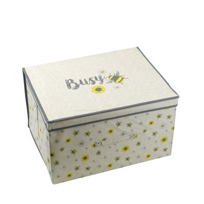 Large Storage Box Collapsible Folding Jumbo Chest Kids Room Toy Box