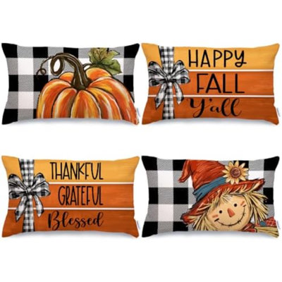Plaid Pillow Cover