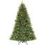 7.5' Artificial Fir Christmas Tree with Color & Clear Lights