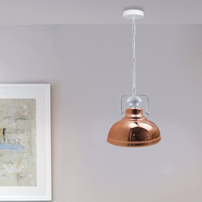 Lockett 1 - Light Satin Nickel Pendant