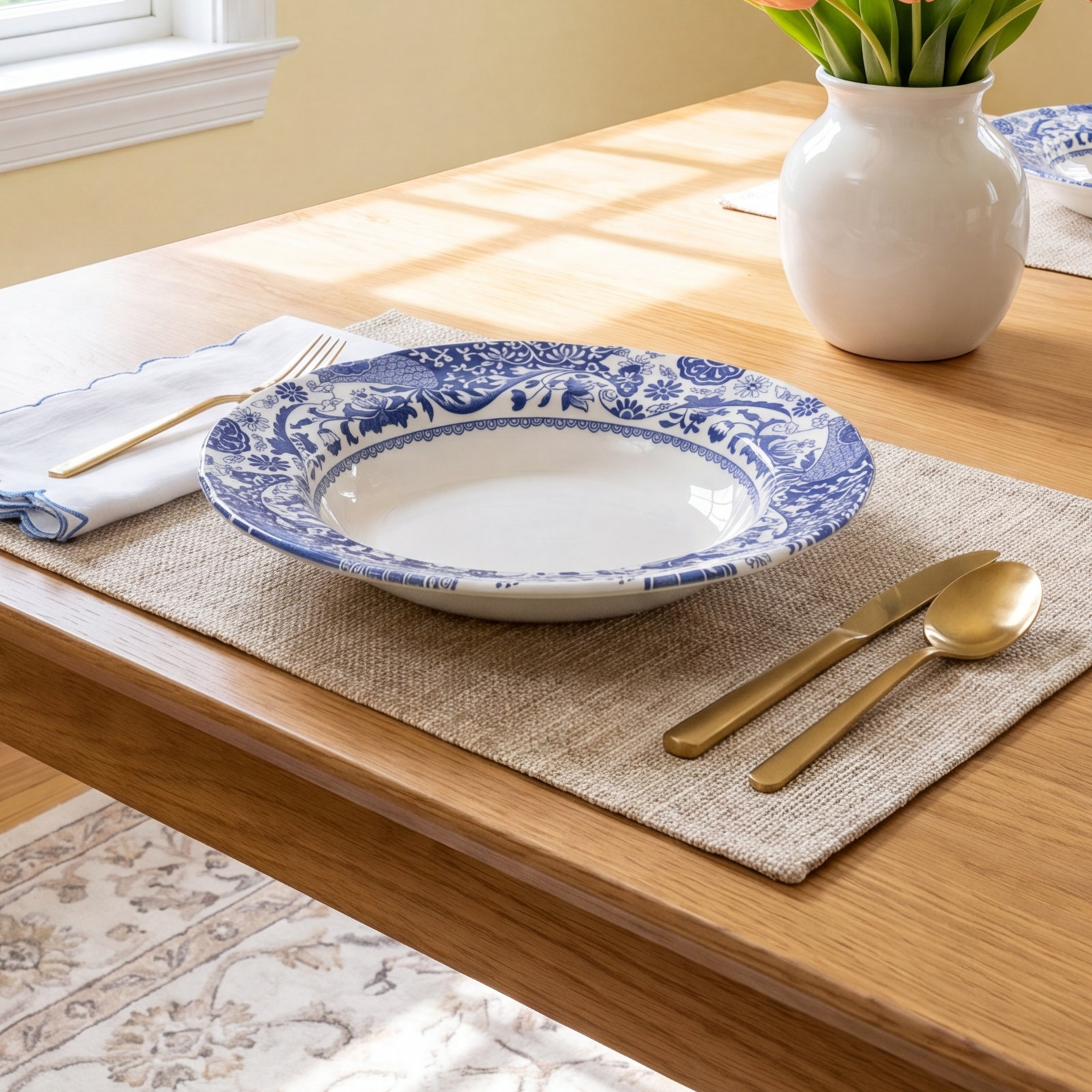 Brocato Earthenware Soup Plate