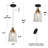 Denroy 1 - Light Bronze Bell Kitchen Island Single Pendant