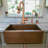 Single Level Solid Kitchen Sink Pull Down Single Handle Kitchen Faucet
