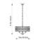 Yukon 3 - Light Drum Chandelier-91340254