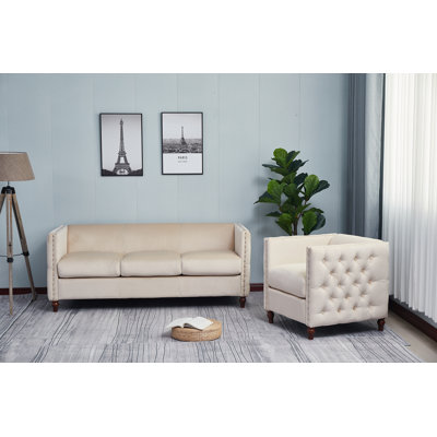 Shawn 2 - Piece Velvet Living Room Set