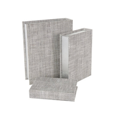 Boîte décorative en tissu Cole and Gray