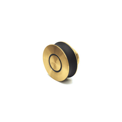 FHC CWSR1SB Clearwater Door Roller - Satin Brass