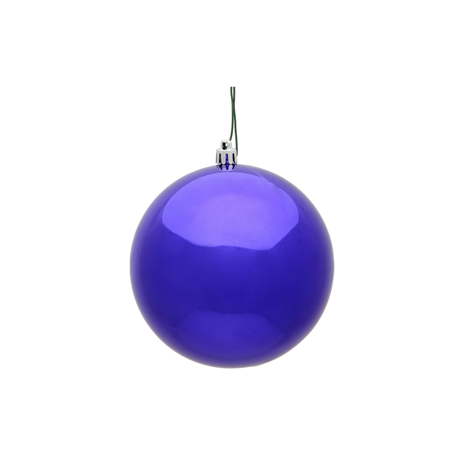 Holiday Solid Ball Ornament, 4.75" H x 4.75" W x 4.75" D, Cafe Latte Glitter