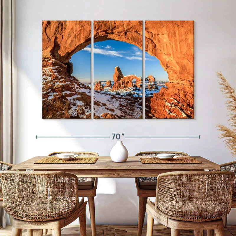 Nicci Arches Through An Arch, 42" H x 65" W