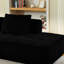 Canapé modulaire à 3 nuages avec méridienne, canapé modulaire en forme de L, revêtu de velours côtelé doux, sans assemblage, coussins à ressorts confortables, style minimaliste moderne pour le salon, noir, minimaliste,-1912826092