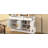 Sideboard With 3 Drawers And 4 Doors, Storage Buffet With Adjustable Shelf And Open Storage Compartments-659356490
