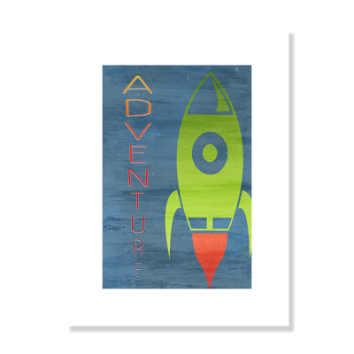 Space Explore 2 Paper Print