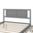 Adjustable Full Wood Bed With Trundle