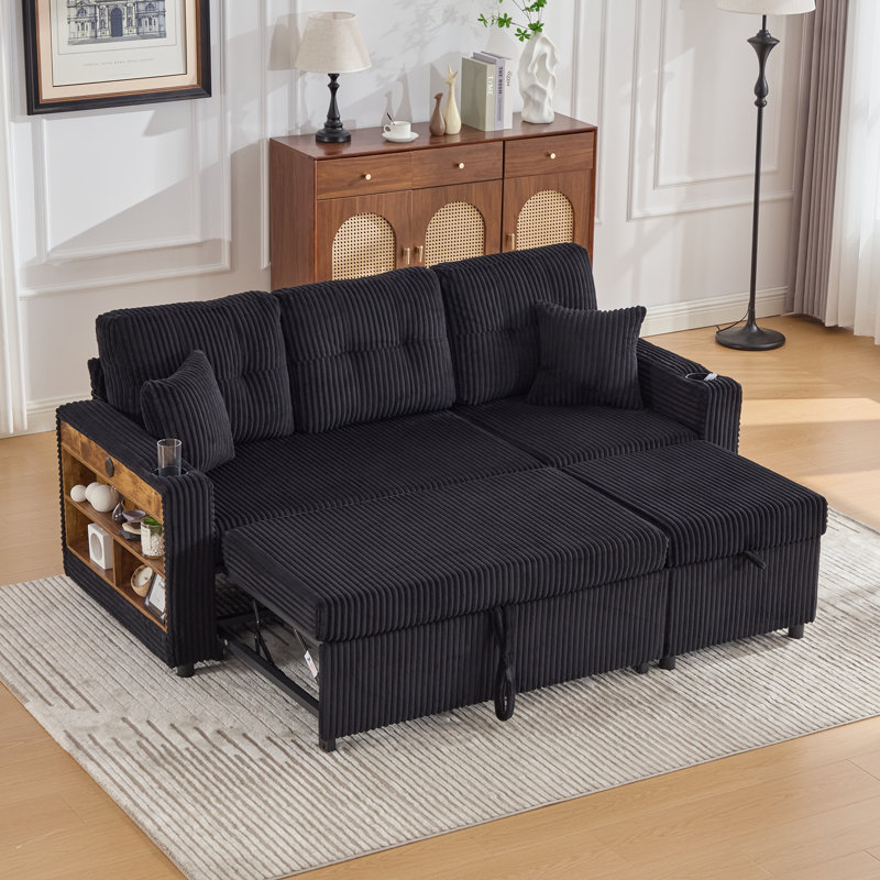 3 Seater Sofa, Black