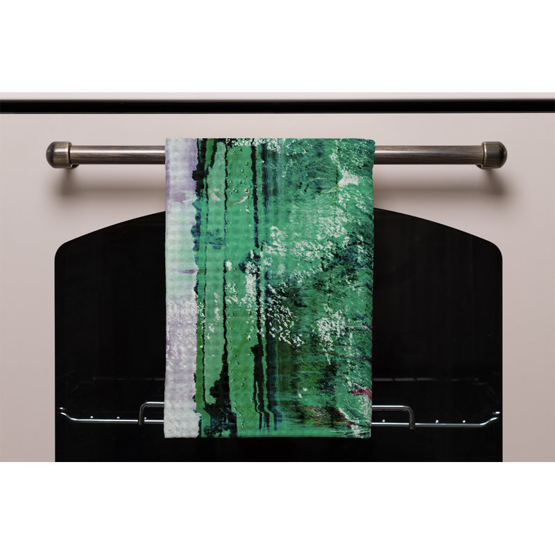 Cotton Tea Towel Kitchen Towel, Green