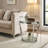 Dickamore Glass Top End Table