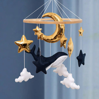Mobile pour lit de bébé Ocean Whale