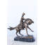 Figurine de lecture en bronze d'après la porteuse Neuseo 5 po x 5 po x 16 po Belleuse Liseuse