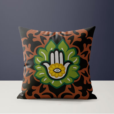 Tino Microsuede Square Throw Pillow