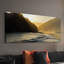 Coucher de soleil à Big Sur - Toile tendue avec châssis - Prêt à accrocher-107359599