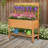 Elevated Garden Raised Bed Solid Wood Planter Flower Herb Boxes
