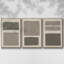 «Neutral Color Block I», ensemble de 3 toiles encadrées-185179557-185179552