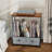 Record Player Stand With Vinyl Storage, 2-Tier Turntable Table With Fabric Drawer, Holds Up To 110 LP Albums, Compact Media Console For Living Room Or Studio