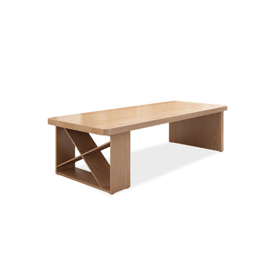 Brown Rectangular Solid Wood desk