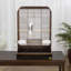 Cage à oiseau en acier avec porte-repas Kalinowski-752977470