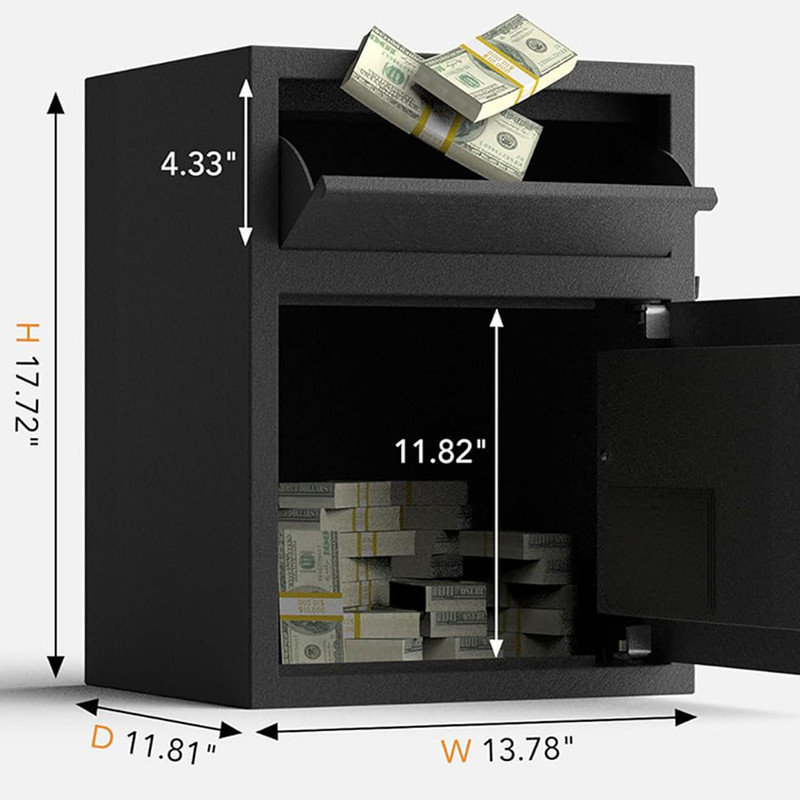 Smart Safe | WiFi Safe Box App Lock/Alarm | Voice Command, Kidnap Alarm, Tamper Detect| Digital Safe Anti Theft