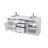 Ahner 72 inch Double Bathroom Vanity-1212331106