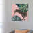 Kiwi Bird With Monstera by Big Nose Work - Wrapped Canvas Painting