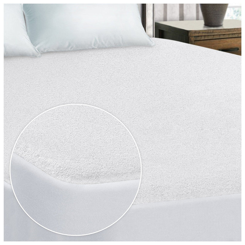 Godelieve Waterproof Fitted Mattress Protector Case Pack, Single (3')