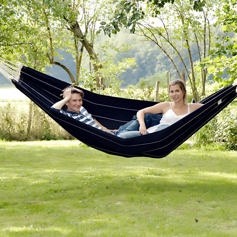 Barbados Double Hammock, Black