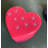 Raquisha Heart Stool Over Sized Statue