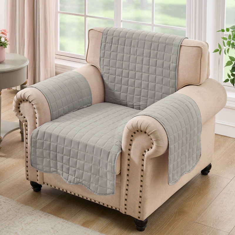 Emma Reversible Slipcover, Armchair