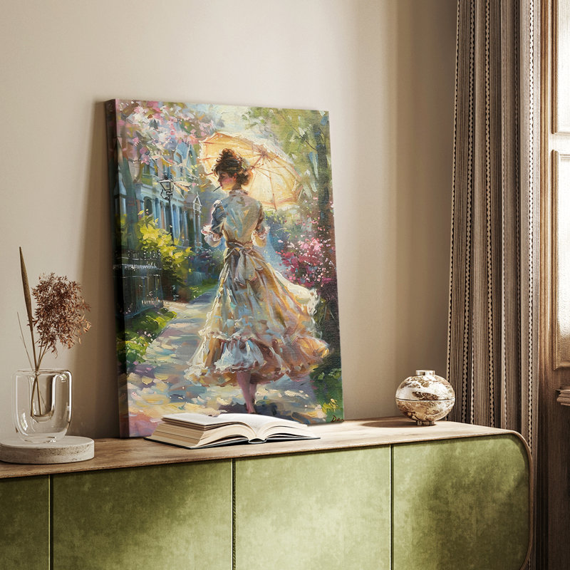 WCCEN Series DCCLV III - Toile tendue avec châssis Premium - Prêt à être accroché, H 12 po x l 8 po